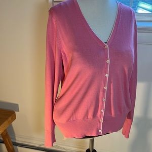 Classic timeless Brooks Brothers Cardigan Pink XL
